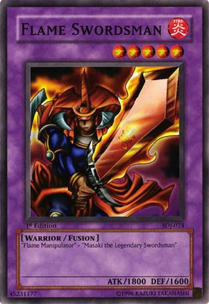 Flame Swordsman (Common) (SDJ-024) - Starter Deck: Joey Unlimited