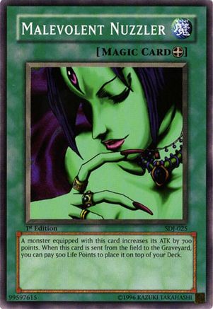 Malevolent Nuzzler (Common) (SDJ-025) - Starter Deck: Joey 1st Edition