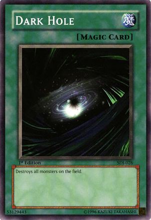 Dark Hole (Common) (SDJ-026) - Starter Deck: Joey Unlimited