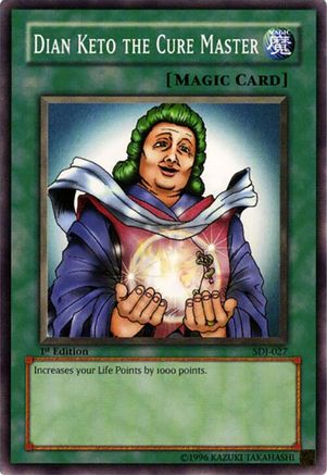 Dian Keto the Cure Master (Common) (SDJ-027) - Starter Deck: Joey 1st Edition