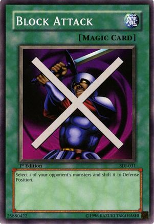 Block Attack (Common) (SDJ-031) - Starter Deck: Joey Unlimited
