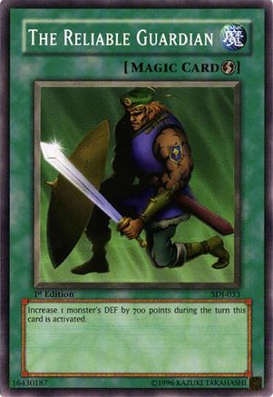 The Reliable Guardian (Common) (SDJ-033) - Starter Deck: Joey Unlimited