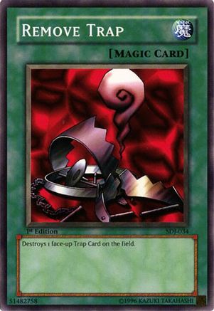 Remove Trap (Common) (SDJ-034) - Starter Deck: Joey 1st Edition