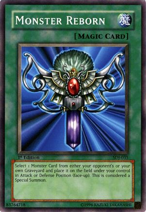 Monster Reborn (Common) (SDJ-035) - Starter Deck: Joey Unlimited