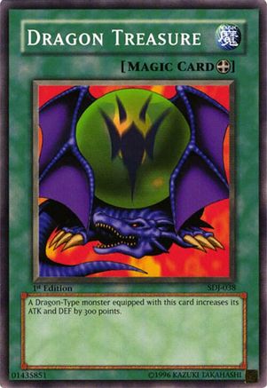 Dragon Treasure (Common) (SDJ-038) - Starter Deck: Joey 1st Edition