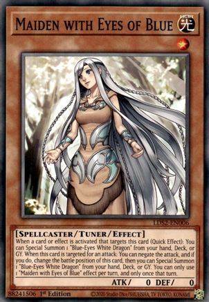 Maiden with Eyes of Blue (Common) (LDS2-EN006) - Legendary Duelists: Season 2 1st Edition