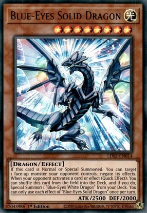 Blue-Eyes Solid Dragon (Ultra Rare) (LDS2-EN014) - Legendary Duelists: Season 2 1st Edition