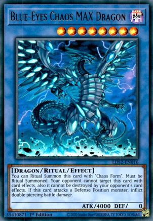 Blue-Eyes Chaos MAX Dragon (Ultra Rare) (LDS2-EN016) - Legendary Duelists: Season 2 1st Edition
