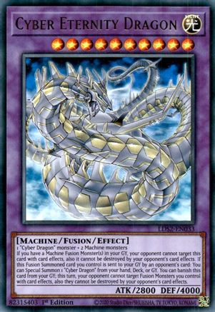 Cyber Eternity Dragon (Ultra Rare) (LDS2-EN033) - Legendary Duelists: Season 2 1st Edition