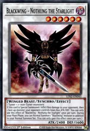 Blackwing - Nothung the Starlight (Common) (LDS2-EN043) - Legendary Duelists: Season 2 1st Edition