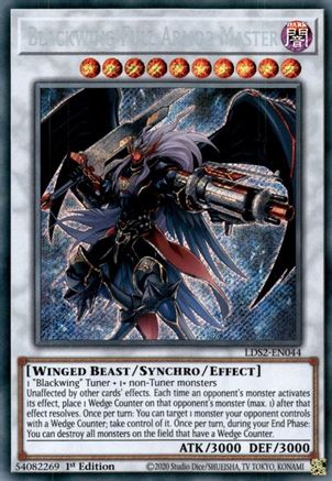 Blackwing Full Armor Master (Secret Rare) (LDS2-EN044) - Legendary Duelists: Season 2 1st Edition