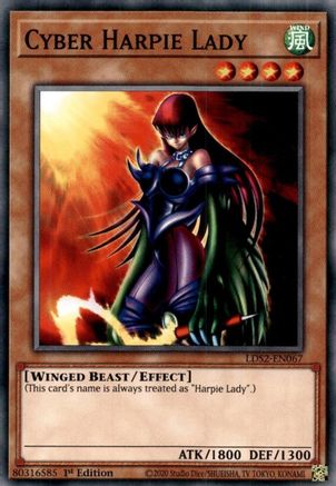 Cyber Harpie Lady (Common) (LDS2-EN067) - Legendary Duelists: Season 2 1st Edition
