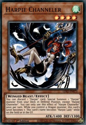 Harpie Channeler (Ultra Rare) (LDS2-EN073) - Legendary Duelists: Season 2 1st Edition