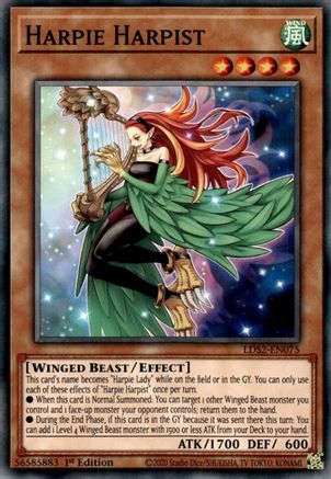 Harpie Harpist (Common) (LDS2-EN075) - Legendary Duelists: Season 2 1st Edition