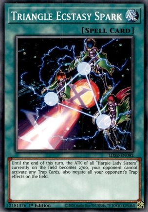 Triangle Ecstasy Spark (Common) (LDS2-EN082) - Legendary Duelists: Season 2 1st Edition