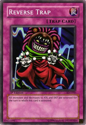 Reverse Trap (Common) (SDJ-050) - Starter Deck: Joey 1st Edition