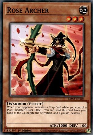 Rose Archer (Common) (LDS2-EN105) - Legendary Duelists: Season 2 1st Edition