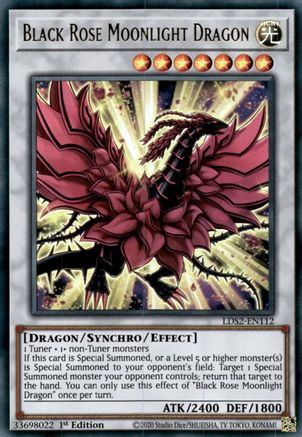 Black Rose Moonlight Dragon (Ultra Rare) (LDS2-EN112) - Legendary Duelists: Season 2 1st Edition