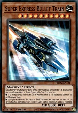Super Express Bullet Train (Ultra Rare) (LDS2-EN121) - Legendary Duelists: Season 2 1st Edition