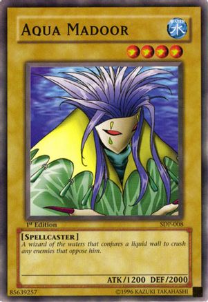 Aqua Madoor (Common) (SDP-008) - Starter Deck: Pegasus 1st Edition