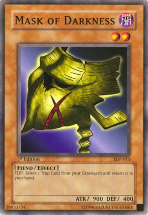 Mask of Darkness (Common) (SDP-013) - Starter Deck: Pegasus Unlimited