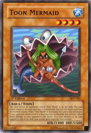 Toon Mermaid (Common) (SDP-023) - Starter Deck: Pegasus Unlimited