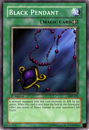 Black Pendant (Common) (SDP-025) - Starter Deck: Pegasus Unlimited