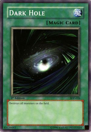 Dark Hole (Common) (SDP-026) - Starter Deck: Pegasus Unlimited