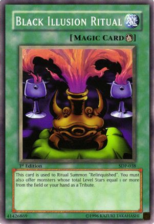 Black Illusion Ritual (Common) (SDP-038) - Starter Deck: Pegasus Unlimited