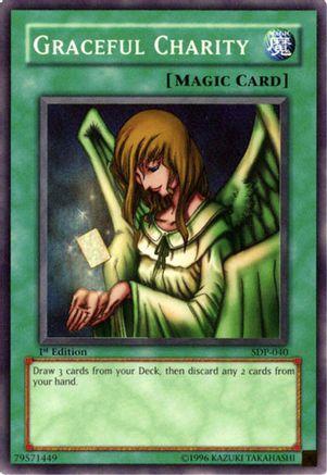 Graceful Charity (Super Rare) (SDP-040) - Starter Deck: Pegasus Unlimited