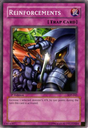 Reinforcements (Common) (SDP-042) - Starter Deck: Pegasus 1st Edition