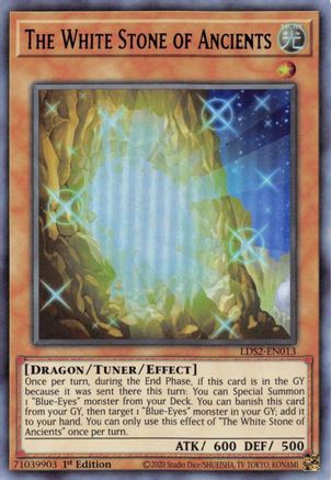 The White Stone of Ancients (Purple) (Ultra Rare) (LDS2-EN013) - Legendary Duelists: Season 2 1st Edition