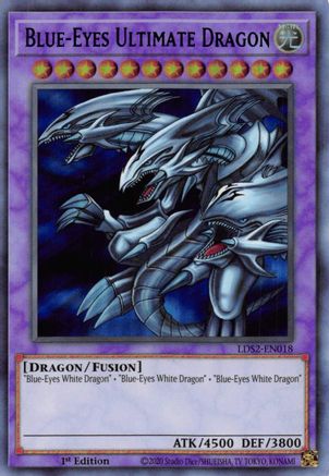 Blue-Eyes Ultimate Dragon (Blue) (Ultra Rare) (LDS2-EN018) - Legendary Duelists: Season 2 1st Edition