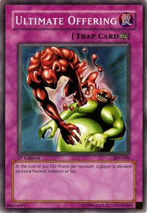 Ultimate Offering (Common) (SDP-046) - Starter Deck: Pegasus Unlimited