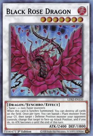 Black Rose Dragon (Purple) (Ultra Rare) (LDS2-EN110) - Legendary Duelists: Season 2 1st Edition