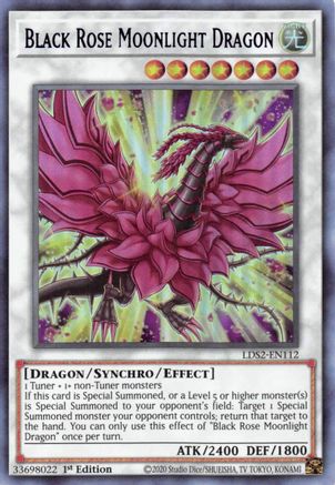 Black Rose Moonlight Dragon (Blue) (Ultra Rare) (LDS2-EN112) - Legendary Duelists: Season 2 1st Edition