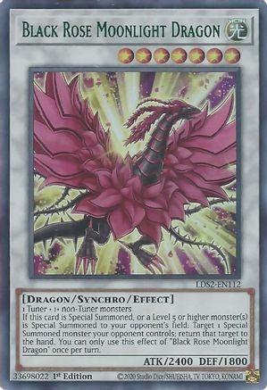 Black Rose Moonlight Dragon (Green) (Ultra Rare) (LDS2-EN112) - Legendary Duelists: Season 2 1st Edition