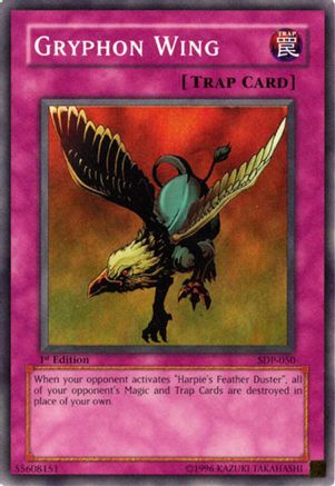 Gryphon Wing (Super Rare) (SDP-050) - Starter Deck: Pegasus Unlimited