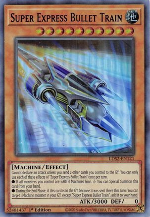 Super Express Bullet Train (Purple) (Ultra Rare) (LDS2-EN121) - Legendary Duelists: Season 2 1st Edition