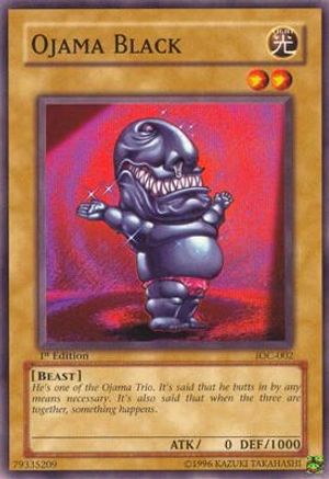 Ojama Black (Common) (IOC-002) - Invasion of Chaos Unlimited