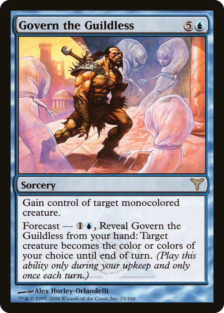 Govern the Guildless (DIS-025) [Dissension] Foil