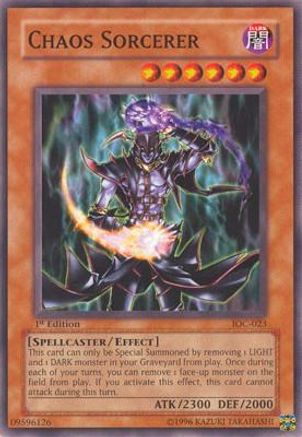 Chaos Sorcerer (Common) (IOC-023) - Invasion of Chaos 1st Edition