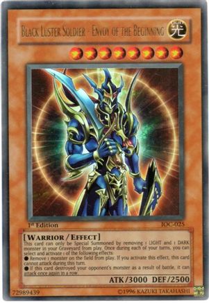 Black Luster Soldier - Envoy of the Beginning (Ultra Rare) (IOC-025) - Invasion of Chaos Unlimited