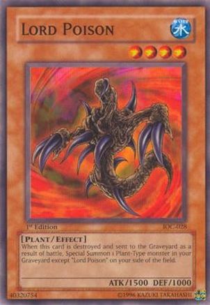 Lord Poison (Common) (IOC-028) - Invasion of Chaos 1st Edition