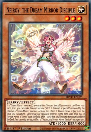 Neiroy, the Dream Mirror Disciple (Common) (BLVO-EN026) - Blazing Vortex 1st Edition