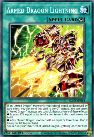 Armed Dragon Lightning (Common) (BLVO-EN053) - Blazing Vortex 1st Edition