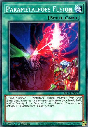 Parametalfoes Fusion (Common) (BLVO-EN061) - Blazing Vortex 1st Edition