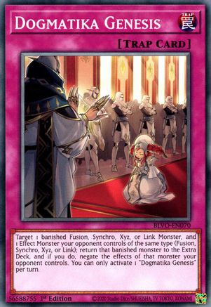 Dogmatika Genesis (Common) (BLVO-EN070) - Blazing Vortex 1st Edition