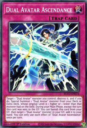 Dual Avatar Ascendance (Common) (BLVO-EN076) - Blazing Vortex 1st Edition
