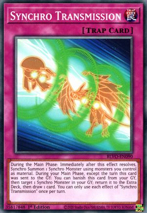 Synchro Transmission (Common) (BLVO-EN090) - Blazing Vortex 1st Edition